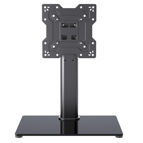 XINLEI Soporte TV Pie para Pantallas de 17-43 Pulgadas LED/LCD/OLED/Plasma/Curva, Altura Ajustable Soporte Pie TV Universal con Inclinación, Máx VESA 200x200 mm, Soporte TV Mesa - TS103