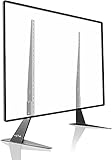 Suptek Soporte Pie Universal para TV de 22-65 Pulgadas LCD/LED/Plana, Altura Ajustable, Patas para Television, hasta 50 kg VESA MÁX 800x400 mm - ML1760