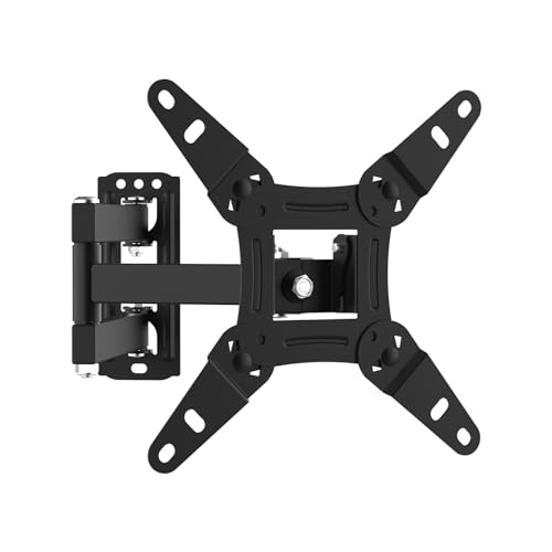 GRIFEMA GB1008-2 Soporte de TV Pared para TV 13-43', Girar, Inclinar, Extender y Retraer para Mejor Ángulo de Visión, Carga hasta 20kg, MAX VESA 200x200mm