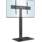 BONTEC Soporte TV Pie para Pantallas de 30-70 Pulgadas de Curvos Planos Plasma OLED LCD LED hasta 40 kg, Soporte Suelo TV Altura Ajustable, VESA Máx 600x400 mm