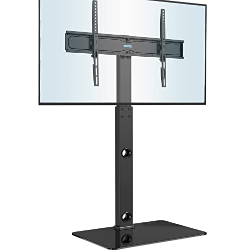 BONTEC Soporte TV Pie para Pantallas de 30-70 Pulgadas de Curvos Planos Plasma OLED LCD LED hasta 40 kg, Soporte Suelo TV Altura Ajustable, VESA Máx 600x400 mm