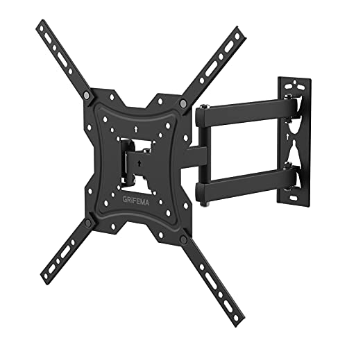 GRIFEMA GB1004 Soporte de TV Pared para TV 26-55', Girar, Inclinar, Extender y Retraer para Mejor Ángulo de Visión, Carga hasta 30kg, MAX VESA 400x400mm