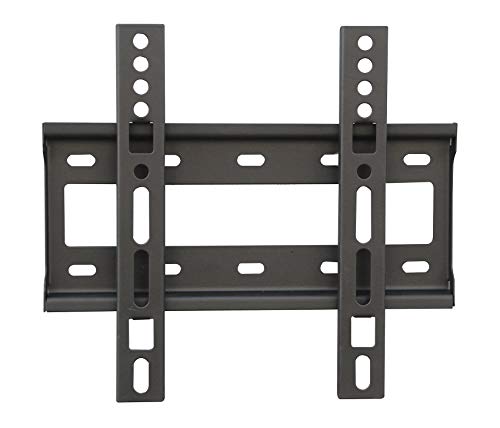 ELBE SP-2460-F - Soporte de pared fijo universal para TV 24''-60'' (capacidad 30 kg, vesa: 50x50, 75x75, 100x100, 200x100, 200x200) negro